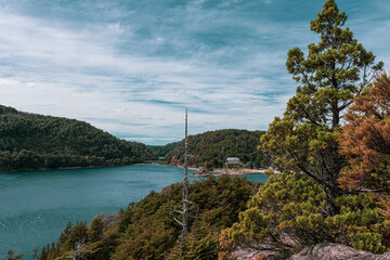 lake in the mountains