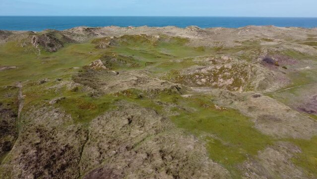 Dunes de Biville Natural Reserve and Heritage Site in France Normandy