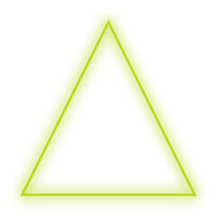 Basic shape Rectangle, triangle, circle Neon Futuristic sign frame colourful vector transparent file wallpaper
