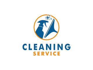 Cleaning Service Logo vector Design Inspiration