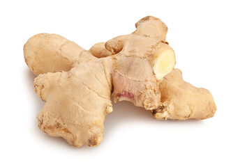 ginger path isolated on white