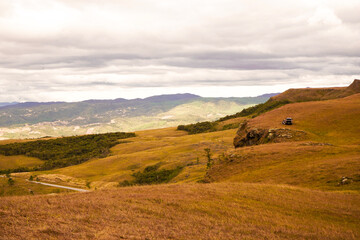 Obraz premium Paisagem das montanhas Serra Catarinense Rancho Queimado Santa Catarina Brasil Beleza Viagem Turismo Lazer 