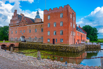 Broholm slot castle in Denmark