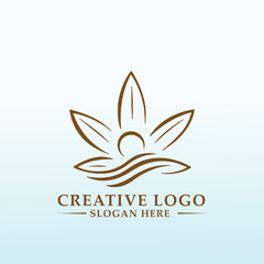 cannabis jump start program logo design