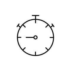 timer icon. outline icon