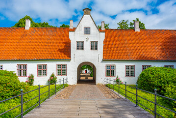 Schackenborg Castle in Danish town MГёgeltГёnder