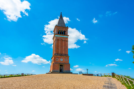 Himmelbjerget lookout tower in Denmark