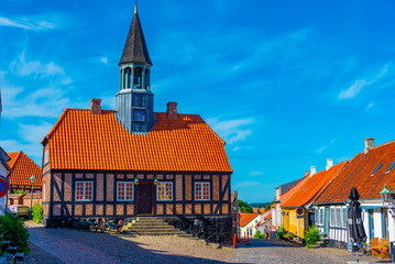 Town hall in Danish town Ebeltoft
