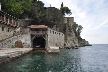 The Monastery of Osiou Grigoriou is a monastery built on Mount Athos
