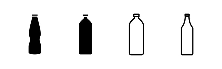 Bottle icon vector for web and mobile app. bottle sign and symbol