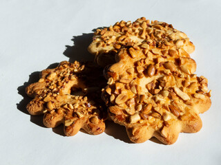 Shortbread with nuts homemade