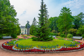 Statue of peaceful atom in Estonian town SillamГ¤e