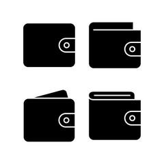 Wallet icon vector illustration. wallet sign and symbol