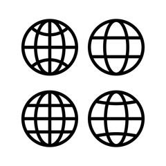 Fototapeta premium Web icon vector illustration. go to web sign and symbol. web click icon. Global search icon