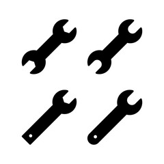 Wrench icon vector illustration. repair icon. tools sign and symbol