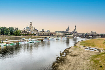 Fototapeta na wymiar Dresden is one of the most beautiful cities in Germany