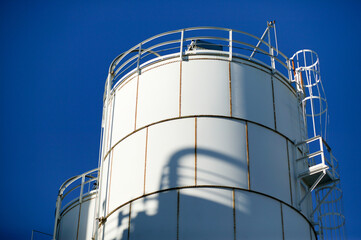 Tower or Silo for Holding Raw Materials