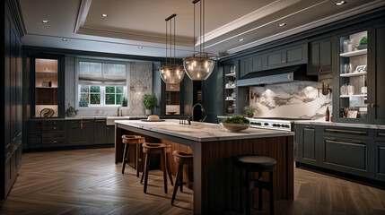 Photo Realistic Custom Luxury Kitchen Renderings Powered By AI