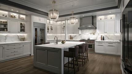 Photo Realistic Custom Luxury Kitchen Renderings Powered By AI