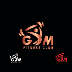 design fitness logo, gym logo  , build,