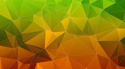Abstract geometric background design concept with colorful triangles