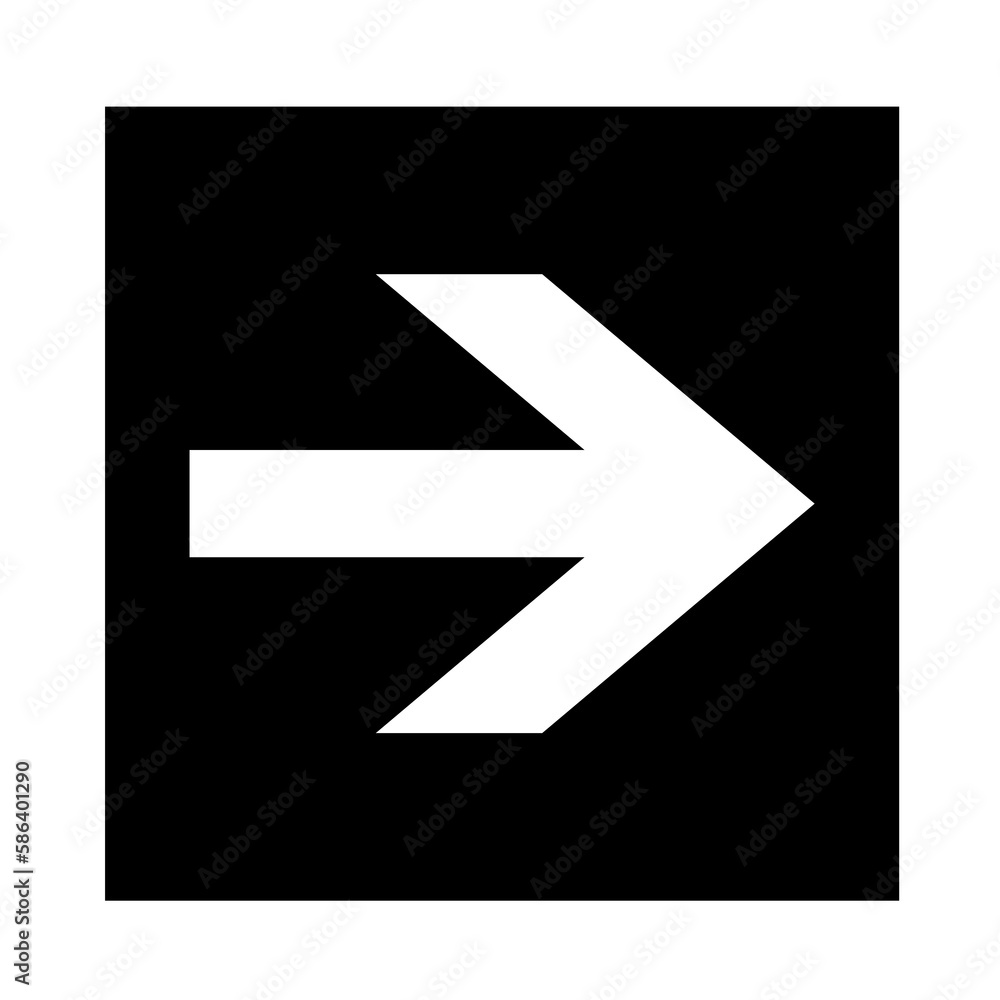 Poster simple exit icon design