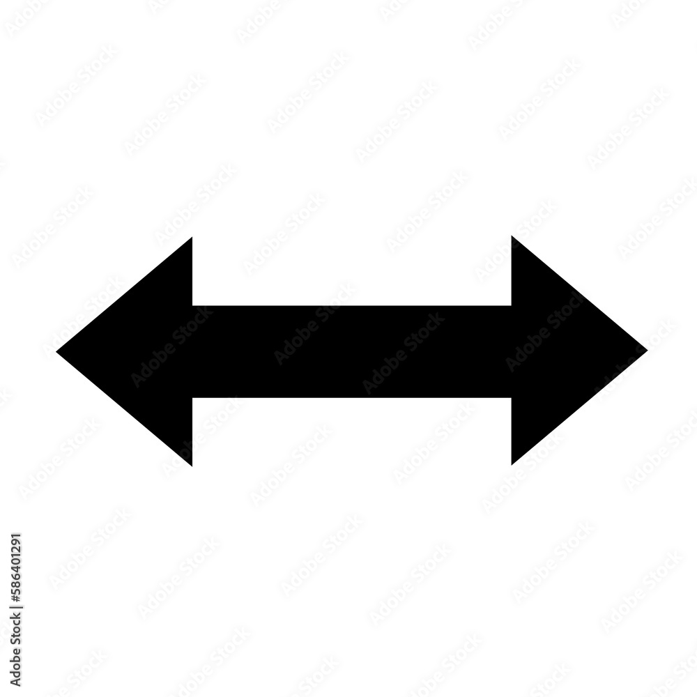 Poster simple arrow icon design