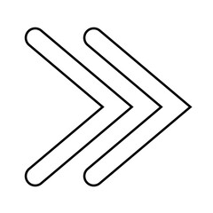 Obraz premium symbol of modern arrow