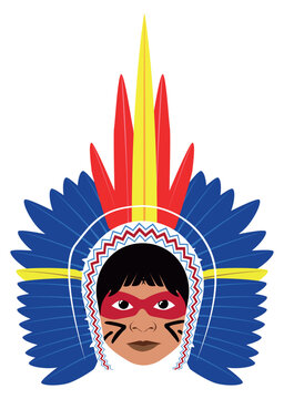 DIA DO &Iacute;NDIO, DIA DOS POVOS IND&Iacute;GENAS, DIA DOS IND&Iacute;GENAS, 19 DE ABRIL, &Iacute;NDIO, IND&Iacute;GENA, &Iacute;NDIO AMAZ&Ocirc;NICO, COCAR, INDIO COM COCAR