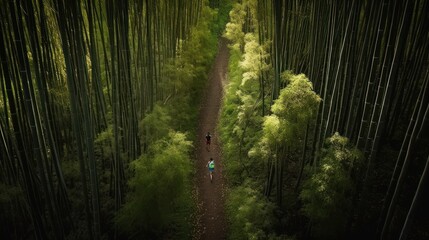 Race Through the Jungle: The Middle of the Bamboo Forest Marathon, GENERATIVE AI