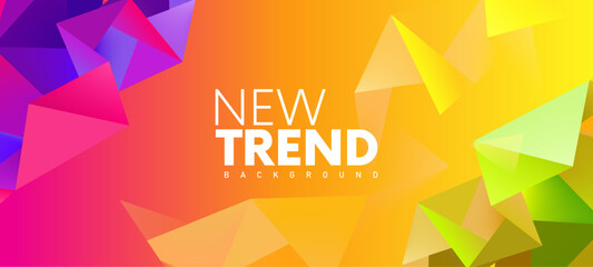 Colorful geometric background. New Trend Modern Abstract Template Design Corporate Business Presentation. Marketing Promotional Poster. Modern Elegant Looking Certificate Design. Festival Poster. 