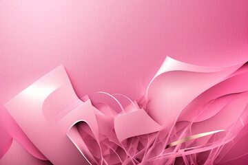 pink background with luxury abstract, Generative AI	