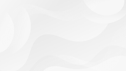 Abstract White liquid background. Modern background design. gradient color. Dynamic Waves. Fluid shapes composition. Fit for website, banners, wallpapers, brochure, posters