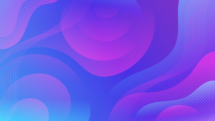 Obraz premium Abstract Blue liquid background. Modern background design. gradient color. Dynamic Waves. Fluid shapes composition. Fit for website, banners, wallpapers, brochure, posters