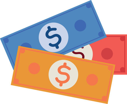 A stack of monay symbolizes wealth