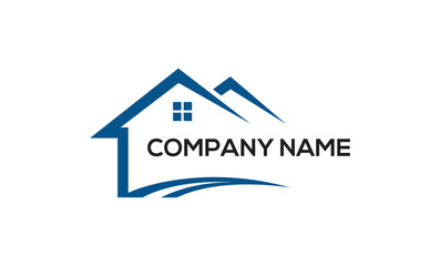  real estate And roof logo