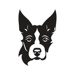 dog, vector concept digital art, hand drawn illustration