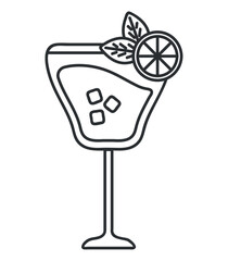 cocktail alcohol icon