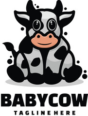 little cow cartoon character