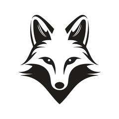 fox, vector concept digital art, hand drawn illustration