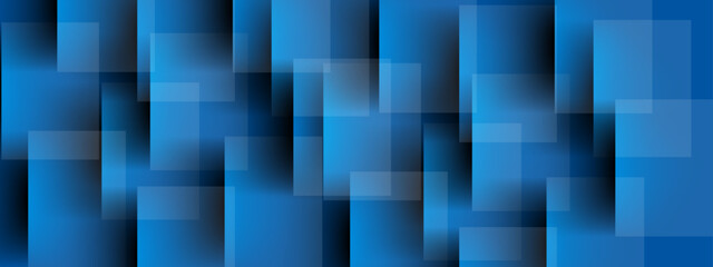 Abstract geometric blue background