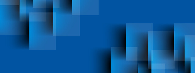 Abstract geometric blue background