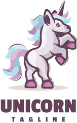 unicorn mascot logo