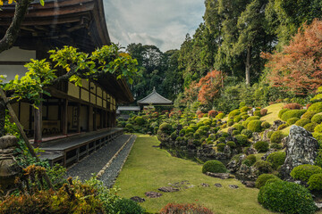 龍潭寺の日本庭園