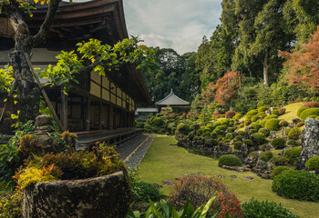 龍潭寺の日本庭園