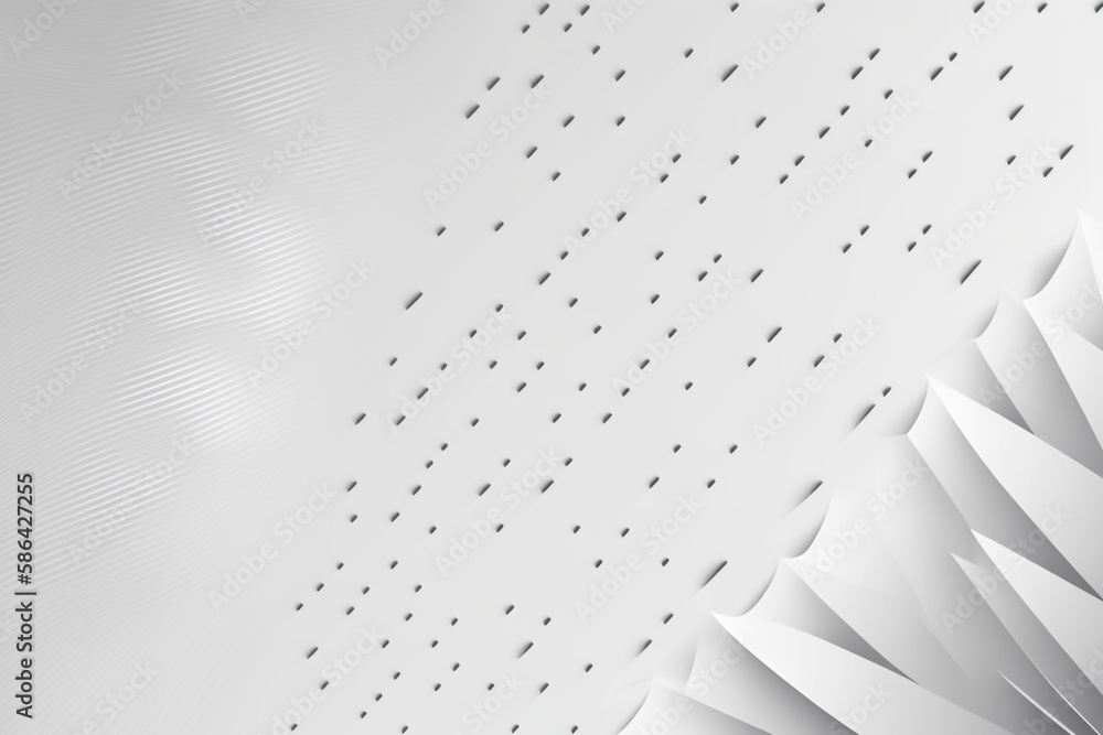 Poster vector white abstract background design, generative ai