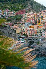 Fototapeta na wymiar view of the city Cinque Terre