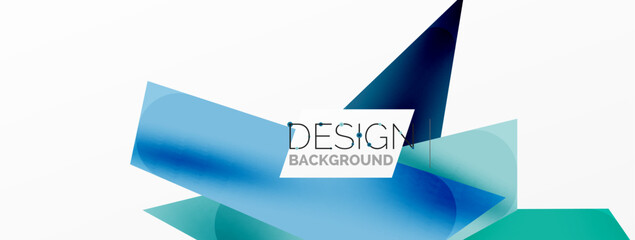 Background color abstract overlapping lines. Minimal composition vector illustration for wallpaper banner background or landing page