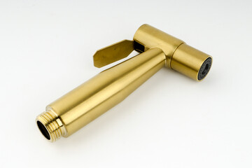 Gold 304 stainless steel handheld toilet bidet sprayer bathroom kit