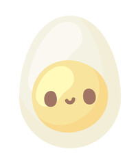 boiled egg kawaii food